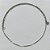 CORRENTE EM AÇO INOXIDAVEL (ACO1012) - CORRENTE TIJOLINHO LARGURA 1,5MM - TAMANHO: 45CM - FECHO LAGOSTA - ACCR000116 - Imagem 1