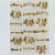 KIT ANEL E ALIANÇA EM AÇO INOXIDÁVEL E AÇO DOURADO MODELOS DIVERSOS E NUMERAÇÃO DE 14 ATÉ 33 KIT COM 36 UNIDADES ACKI000023 - Imagem 3