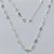 SHOCKER FOLHEADA A PRATA COM 50 MILÉSIMOS + VERNIZ DIAMOND SHOCKER 40CM COM CORAÇÕES E PEDRAS CRISTAIS PRSH000168 - Imagem 1