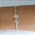 PULSEIRA (BRACELETE) FOLHEADA A PRATA COM 50 MILÉSIMOS + VERNIZ DIAMOND COM TREVOS CRAVEJADOS COM MICRO ZIRCÔNIAS PRPS001005 - Imagem 1