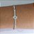 PULSEIRA (BRACELETE) FOLHEADA A PRATA COM 50 MILÉSIMOS + VERNIZ DIAMOND COM TREVO CRAVEJADO COM MICRO ZIRCÔNIAS PRPS001006 - Imagem 1