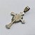 PINGENTE EM AÇO INOXIDÁVEL - PINGENTE CRUCIFIXO 23X34MM - COMPOSIÇÃO: AÇO INOXIDÁVEL (AÇO1177)- ACPG000066 - Imagem 2