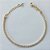 PULSEIRA FOLHEADA A OURO - BANHADO COM 5 MILÉSIMOS + VERNIZ DIAMOND - PULSEIRA TODA CRAVEJADA EM ZIRCÔNIAS CRISTAIS - TAMANHOS: 16CM + EXTENSOR (OURO095) OUPS000033 - Imagem 1