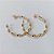 BRINCO FOLHEADO A OURO - BANHADO COM 5 MILÉSIMOS + VERNIZ DIAMOND - BRINCO DE ARGOLA COM TRAVA VAZADA 11MM - (OURO098))OUBR000147 - Imagem 2