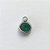ACESSÓRIOS EM AÇO INOXIDÁVEL - PINGENTE SOLITÁRIO COM PEDRA EM ZIRCÔNIA VERDE 6MM - ACAC000028 - Imagem 2