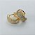 BRINCO FOLHEADO A OURO - BANHADO COM 5 MILÉSIMOS + VERNIZ DIAMOND - BRINCO DE TRIO ARGOLA CRAVEJADO EM MICROS ZIRCÔNIAS 9/11/13MM - (OURO174) OUBR000173 - Imagem 2