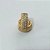 BRINCO FOLHEADO A OURO - BANHADO COM 5 MILÉSIMOS + VERNIZ DIAMOND - BRINCO DE TRIO ARGOLA CRAVEJADO EM MICROS ZIRCÔNIAS 9/11/13MM - (OURO174) OUBR000173 - Imagem 3