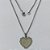 GARGANTILHA EM AÇO INOXIDÁVEL - GARGANTILHA COM PINGENTE CORAÇÃO 18X19MM - TAMANHO: 45CM - FECHO LAGOSTA - COMPOSIÇÃO: AÇO INOXIDÁVEL - (AÇO1269) ACGG000197 - Imagem 1