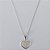 GARGANTILHA FOLHEADA A PRATA COM 50 MILÉSIMOS + VERNIZ DIAMOND CORRENTE VENEZIANA 42CM CORAÇÃ CRAVEJADO COM MICRO ZIRCÔNIAS 6MM PRGG001355 - Imagem 1