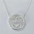 GARGANTILHA FOLHEADA A PRATA COM 50 MILÉSIMOS + VERNIZ DIAMOND CORRENTE VENEZIANA 42CM PINGENTE CORAÇÃO ESCRITO MÃE COM MICRO ZIRCÔNIAS CRISTAIS 17MM PRGG001364 - Imagem 2