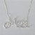 GARGANTILHA FOLHEADA A PRATA COM 50 MILÉSIMOS + VERNIZ DIAMOND CORRENTE VENEZIANA 42CM PINGENTE MÃE COM MICRO ZIRCÔNIAS CRISTAIS 35MM PRGG001365 - Imagem 2