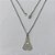 GARGANTILHA EM AÇO INOXIDÁVEL - GARGANTILHA COM PINGENTE NOSSA SRA APARECIDA 18X29MM - TAMANHO: 45CM - COMPOSIÇÃO: AÇO INOXIDÁVEL - (AÇO1280)ACGG000206 - Imagem 1