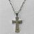 GARGANTILHA EM AÇO INOXIDÁVEL - (AÇO013) GARGANTILHA COM PINGENTE CRUCIFIXO EM ALTO RELEVO COM PALAVRA JESUS 19X31MM - COMPRIMENTO: 50CM - FECHO LAGOSTA - (AÇO1289) ACGG000207 - Imagem 2
