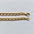 PULSEIRA FOLHEADA A OURO - BANHADO COM 5 MILÉSIMOS + VERNIZ DIAMOND - PULSEIRA 21CM LARGURA 6MM OUPS000040 - Imagem 2