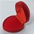 ESTOJO PARA JOIAS EM VELUDO VERMELHO CORAÇÃO 5,5x6CM (0002689) PREB000008 - Imagem 1