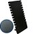 EXPOSITOR PARA CORRENTE E GARGANTILHAS EM MADEIRA MDF PARA ATÉ 7 CORRENTES - (MD2-M) TAMANHO: 9,5x17x28CM - PREB000013 - Imagem 2