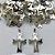 PINGENTE EM AÇO INOXIDÁVEL - PINGENTE CRUCIFIXO CURVO VAZADO 21X33MM (AÇO1304) - ACPG000072 - Imagem 2