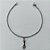 PULSEIRA EM AÇO INOXIDÁVEL - (BCOL032) PULSEIRA COM CORRENTE ELO PORTUGÛES 18CM COM PINGENTE FIGA DUPLA 6X20MM - FECHO LAGOSTA - (AÇO1317) ACPS000557 - Imagem 1
