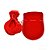 SAQUINHO DE VELUDO PARA JOIAS COM 1 CORDÃO 6X6CM VERMELHO (1607) (VENDIDO POR UNIDADE) - PREB000021 - Imagem 2
