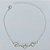 PULSEIRA FOLHEADA A PRATA COM 50 MILÉSIMOS + VERNIZ DIAMOND - PULSEIRA COM CONCHAS- TAMANHO: 16CM + EXTENSOR - FECHO LAGOSTA(PRA062) PRPS001037 - Imagem 1