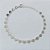 PULSEIRA FOLHEADA A PRATA COM 50 MILÉSIMOS + VERNIZ DIAMOND - PULSEIRA COM CORAÇÕES LISOS - TAMANHO: 18CM - FECHO LAGOSTA PRPS001047 - Imagem 1