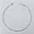 PULSEIRA FOLHEADA A PRATA COM 50 MILÉSIMOS + VERNIZ DIAMOND - PULSEIRA 21CM 5X1 LARGURA 2MM PRPS001054 - Imagem 1