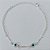 PULSEIRA FOLHEADA A PRATA COM 50 MILÉSIMOS + VERNIZ DIAMOND - PULSEIRA COM OLHOS GREGOS - TAMANHO: 18CM + EXTENSOR - FECHO LAGOSTA PRPS001056 - Imagem 1