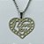 GARGANTILHA EM AÇO INOXIDÁVEL - GARGANTILHA COM PINGENTE CORAÇÃO VAZADO ESCRITO I LOVE YOU 24MM - TAMANHO: 45CM - COMPOSIÇÃO: AÇO INOXIDÁVEL - (AÇO1398)ACGG000256 - Imagem 2