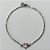 PULSEIRA EM AÇO INOXIDÁVEL - (ACO1012) PULSEIRA TIJOLINHO COM PINGENTE CORAÇÃO EM ZIRCÔNIA ROSA 7MM - TAMANHO 18CM - FECHO LAGOSTA - COMPOSIÇÃO: AÇO INOXIDÁVEL (AÇO1447) ACPS000607 - Imagem 1