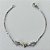 PULSEIRA EM AÇO INOXIDÁVEL - (ACO1012) - PULSEIRA COM CORAÇÃO EM ZIRCÔNIA LILÁS - TAMANHO 17CM - FECHO LAGOSTA - COMPOSIÇÃO: AÇO INOXIDÁVEL - (AÇO1473)) ACPS000611 - Imagem 1