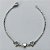 PULSEIRA EM AÇO INOXIDÁVEL - (ACO1012) - PULSEIRA COM CORAÇÃO EM ZIRCÔNIA CRISTAL - TAMANHO 17CM - FECHO LAGOSTA - COMPOSIÇÃO: AÇO INOXIDÁVEL - (AÇO1477)ACPS000613 - Imagem 1