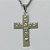 GARGANTILHA EM AÇO INOXIDÁVEL - (ACO1035) - GARGANTILHA (1035) PINGENTE CRUCIFIXO ESCRITO JESUS 22X32MM (E0994)- TAMANHO 50CM - FECHO LAGOSTA - COMPOSIÇÃO: AÇO INOXIDÁVEL - (AÇO1483) ACGG000283 - Imagem 2