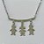 GARGANTILHA EM AÇO INOXIDÁVEL - (ACO03C) - GARGANTILHA PINGENTE CANGA 2 MENINOS E 1 MENINA - TAMANHO 45CM - FECHO LAGOSTA - COMPOSIÇÃO: AÇO INOXIDÁVEL - (AÇO1487)ACGG000285 - Imagem 2