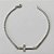 PULSEIRA EM AÇO INOXIDÁVEL (AÇO1035) - PULSEIRA (E1303) CRUCIFIXO - TAMANHO- 19CM - COMPOSIÇÃO: AÇO INOXIDÁVEL - (AÇO1508)ACPS000621 - Imagem 1