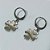 BRINCO EM AÇO INOXIDÁVEL - BRINCO COM ARGOLA DE PRESSAO PINGENTE TREVO 12MM - COMPOSIÇÃO: AÇO INOXIDÁVEL - (AÇO1510)ACBR000215 - Imagem 2