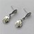 BRINCO EM AÇO INOXIDÁVEL(E1384) - BRINCO DE PINO  COM PINGENTE NOSSA SENHORA APARECIDA 7MM - COMPOSIÇÃO: AÇO INOXIDÁVEL - (AÇO1605)ACBR000224 - Imagem 1