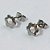 BRINCO EM AÇO INOXIDÁVEL - BRINCO DE PINO FLOR 6MM - COMPOSIÇÃO: AÇO INOXIDÁVEL - (AÇO1625)ACBR000235 - Imagem 2