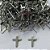 BRINCO EM AÇO INOXIDÁVEL - BRINCO DE PINO CRUCIFIXO 6MM - COMPOSIÇÃO: AÇO INOXIDÁVEL - (AÇO1627)ACBR000237 - Imagem 1