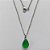 GARGANTILHA EM AÇO INOXIDÁVEL - (AÇO03) CORRENTE 50CM COM FECHO LAGOSTA E PINGENTE EM RESINA VERDES 10X14MM - COMPOSIÇÃO: AÇO INOXIDÁVEL - (AÇO1719) ACGG000322 - Imagem 1
