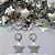 BRINCO EM AÇO INOXIDÁVEL(E0879) (CX102) - BRINCOS ARGOLAS DE PRESSÃO COM PINGENTE ESTRELA  17MM - COMPOSIÇÃO: AÇO INOXIDÁVEL - (AÇO1744)5)- ACBR000275 - Imagem 1