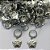 BRINCO EM AÇO INOXIDÁVEL - BRINCOS ARGOLAS DE PRESSÃO COM PINGENTE PATINHA 12X13MM - COMPOSIÇÃO: AÇO INOXIDÁVEL - (AÇO1738)- ACBR000284 - Imagem 1