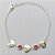 PULSEIRA FOLHEADA A PRATA COM 50 MILÉSIMOS + VERNIZ DIAMOND - PULSEIRA COM CORAÇÕES - TAMANHO: 16CM + EXTENSOR E FECHO LAGOSTA - (PRA108) PRPS001114 - Imagem 1