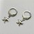 BRINCO EM AÇO INOXIDÁVEL- BRINCO ARGOLA DE PRESSÃO PINGENTE ESTRELA DO MAR 8MM - COMPOSIÇÃO: AÇO INOXIDÁVEL - (AÇO1761) ACBR000294 - Imagem 2