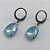 CONJUNTO EM AÇO INOXIDÁVEL - (AÇO03) GARGANTILHA COM CORRENTE 50CM E PINGENTE EM RESINA AZUL CLARO 3X7MM - COMPOSIÇÃO: AÇO INOXIDÁVEL - (AÇO1826) ACCJ000089 - Imagem 3