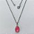 GARGANTILHA EM AÇO INOXIDÁVEL - (AÇO03) GARGANTILHA COM CORRENTE 50CM E PINGENTE EM RESINA ROSA 3X7MM - COMPOSIÇÃO: AÇO INOXIDÁVEL - (AÇO1833) ACGG000356 - Imagem 1
