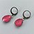 CONJUNTO EM AÇO INOXIDÁVEL - (AÇO03) GARGANTILHA COM CORRENTE 50CM E PINGENTE EM RESINA ROSA 3X7MM - COMPOSIÇÃO: AÇO INOXIDÁVEL - (AÇO1837 )ACCJ000092 - Imagem 3