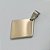 PINGENTE EM AÇO INOXIDÁVEL - PINGENTE PLAQUINHA LOSANGO PARA GRAVAÇÃO 21X24MM - COMPOSIÇÃO: AÇO INOXIDÁVEL (AÇO1865) - ACPG000079 - Imagem 2