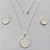 CONJUNTO FOLHEADO A PRATA COM 50 MILÉSIMOS + VERNIZ DIAMOND - CONJUNTO COM CORRENTE VENEZIANA 45CM - BRINCOS DE PINO FLOR ESMALTADA 14MM E PINGENTE EM FLOR ESMALTADA BRANCAS 20MM - (PRA221) PRCJ000175 - Imagem 1