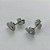 BRINCO EM AÇO INOXIDÁVEL - BRINCO DE PINO CORAÇÃO COM ZIRCÔNIA CRISTAL 7MM  - COMPOSIÇÃO: AÇO INOXIDÁVEL - (AÇO1894) ACBR000337 - Imagem 2