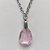 GARGANTILHA EM AÇO INOXIDÁVEL - (AÇO03) GARGANTILHA COM CORRENTE 50CM E PINGENTE EM ZIRCÔNIA ROSA 10X14MM - COMPOSIÇÃO: AÇO INOXIDÁVEL / ZIRCÔNIA - (AÇO1908) ACGG000342 - Imagem 2